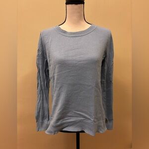 LOFT Outlet Powder Blue Long Sleeve Sweater